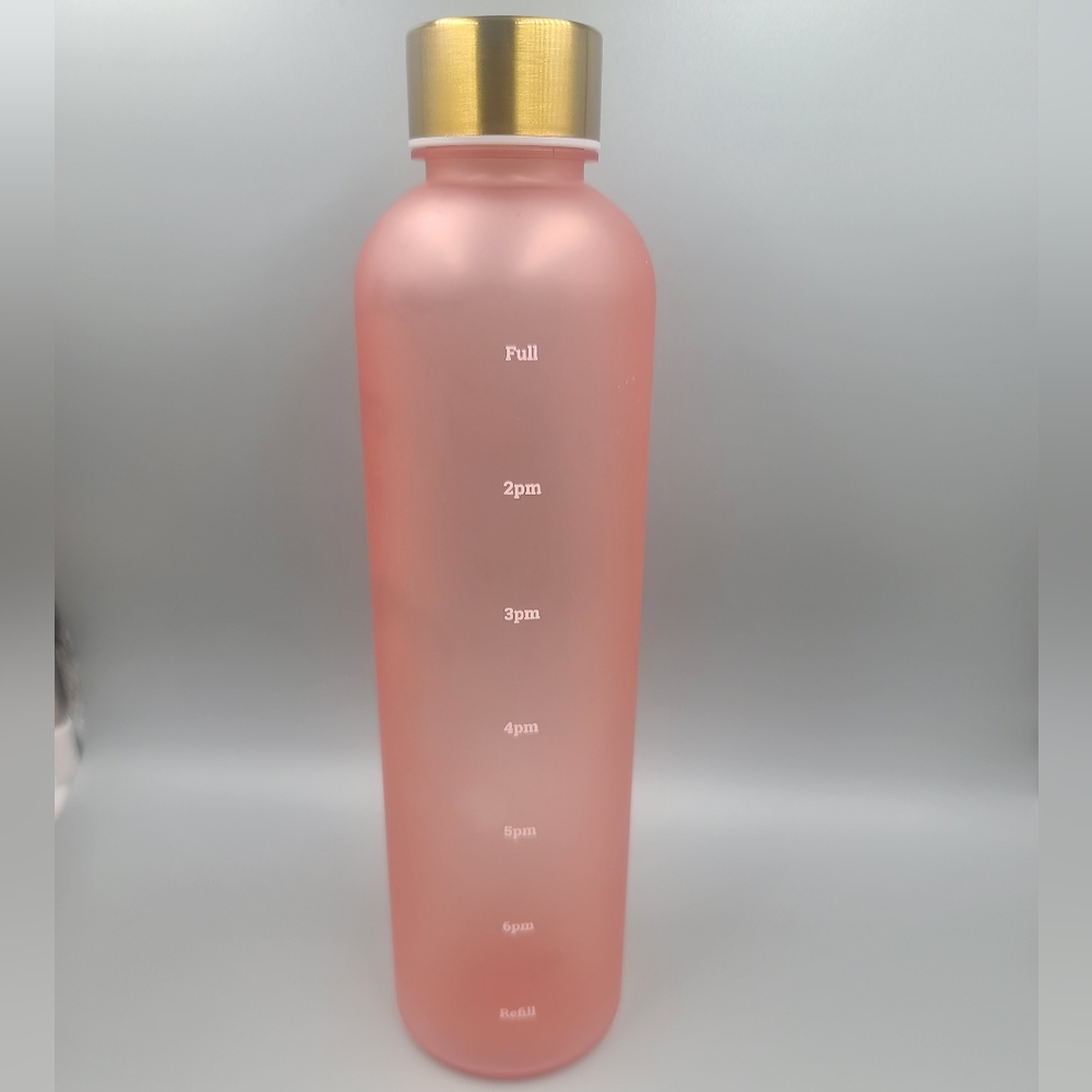 Pink water bottle NEW